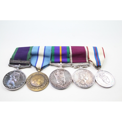 331 - ERII Mounted Medal Group