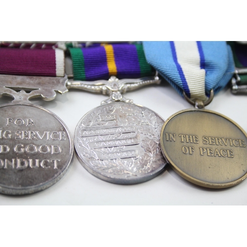 331 - ERII Mounted Medal Group