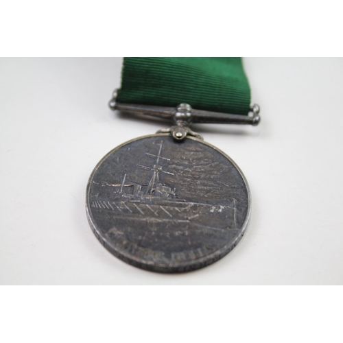 337 - Edward VII Navy Long Service Medal Named 65257 N. McEnchie Seaman 1st Class RNR