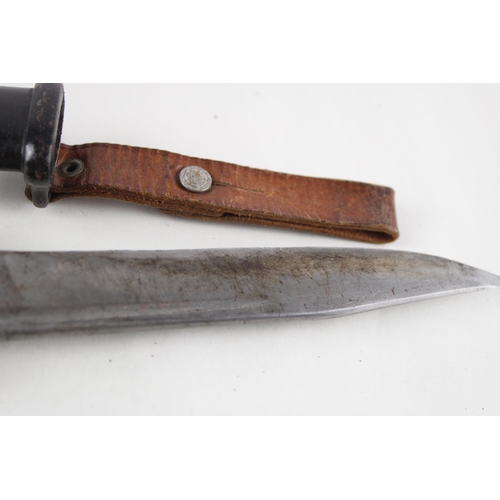 344 - German Bowie Knife With Knights Head Stamp (Possibly By Hugo koller)