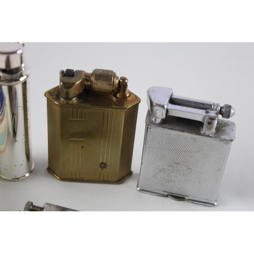 372 - 5 x Quality Vintage Lighters Inc 'THE ROLLS' Elstralite McMurdo & Parker Beacon