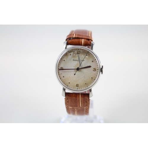 392 - JAEGER LE-COULTRE Gents Vintage WRISTWATCH Hand-wind WORKING