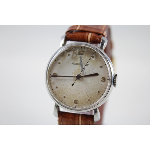 392 - JAEGER LE-COULTRE Gents Vintage WRISTWATCH Hand-wind WORKING