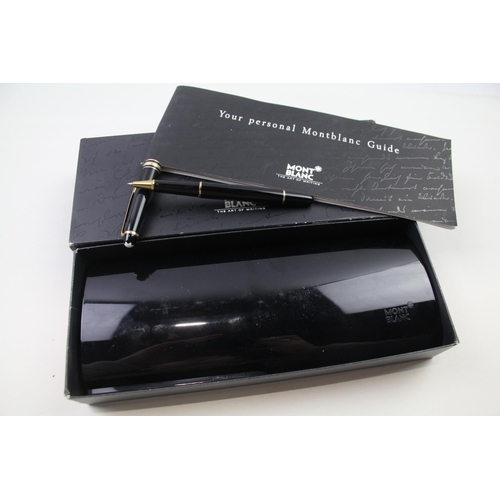 445 - Montblanc Meisterstuck Black Cased Rollerball Pen Original Box