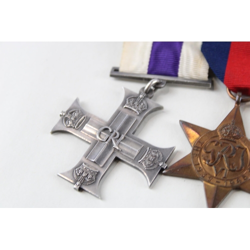 263 - Mounted WW.2 Military Cross Medal Group. Military Cross Un-named As Issued