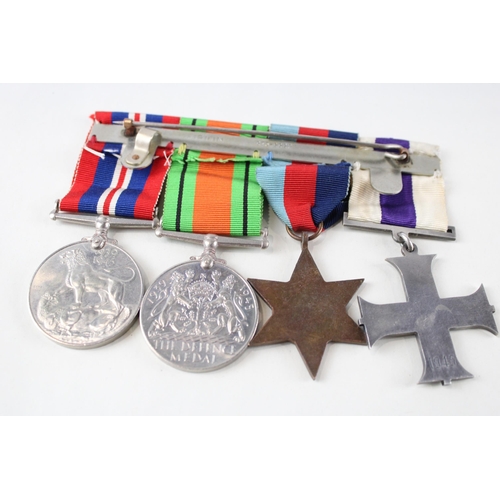 263 - Mounted WW.2 Military Cross Medal Group. Military Cross Un-named As Issued