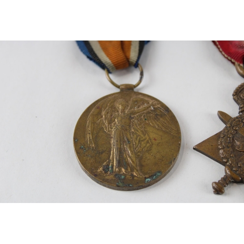 267 - WW.1 1914-15 Star Trio & Original Ribbons Named. 8144 Gnr. H. Gowers R.F.A-R.A