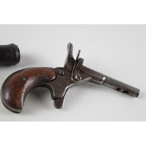 270 - 3 x Antique Pistols Inc. Flintlock