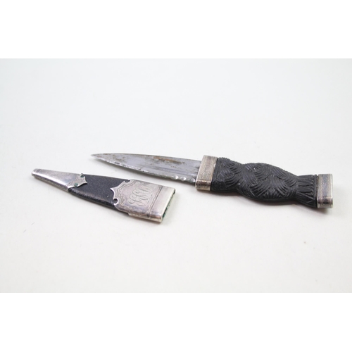 298 - Silver Scottish Sgian Dubh