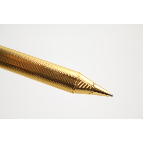 343 - Les Must De CARTIER Gold Plated Ballpoint Pen / Biro WRITING - 88069  (25g)