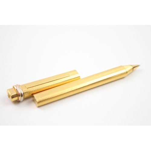 343 - Les Must De CARTIER Gold Plated Ballpoint Pen / Biro WRITING - 88069  (25g)