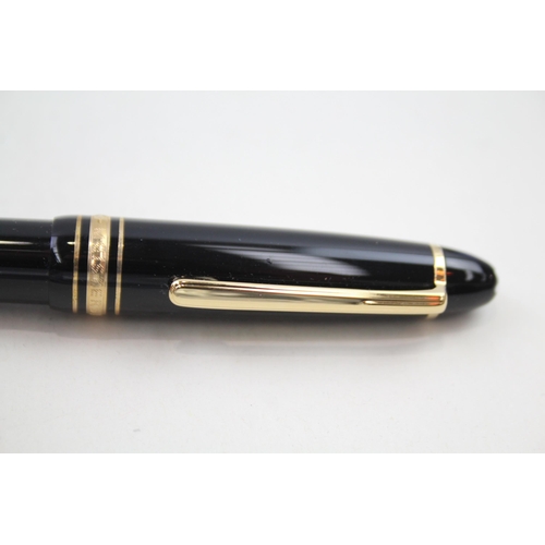 360 - MONTBLANC Meisterstuck Black Ballpoint Pen / Biro WRITING Original Box