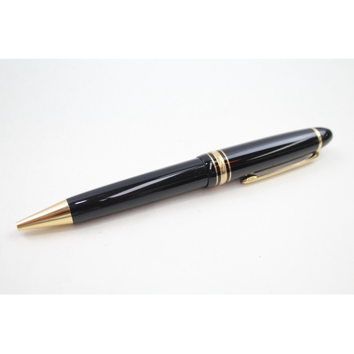 360 - MONTBLANC Meisterstuck Black Ballpoint Pen / Biro WRITING Original Box