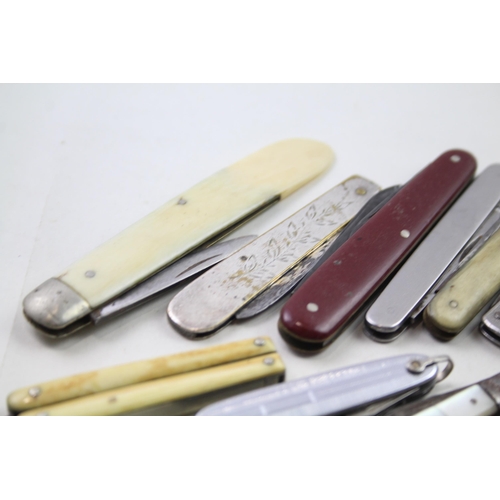 218 - 15 x Vintage Assorted Pocket KNIVES