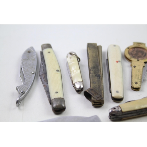 224 - 15 x Vintage Assorted  Mini Pocket KNIVES