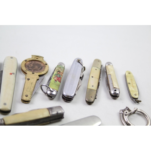 224 - 15 x Vintage Assorted  Mini Pocket KNIVES