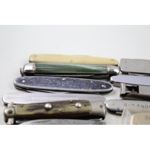 225 - 15 x Vintage Assorted Pocket KNIVES