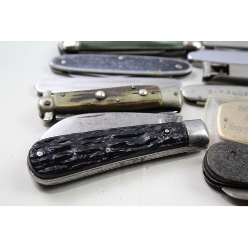 225 - 15 x Vintage Assorted Pocket KNIVES