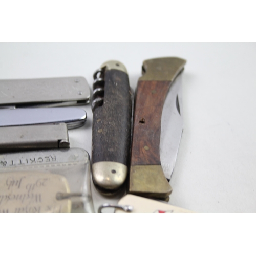 225 - 15 x Vintage Assorted Pocket KNIVES