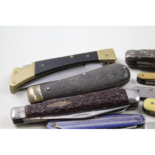 226 - 15 x Vintage Assorted Pocket KNIVES