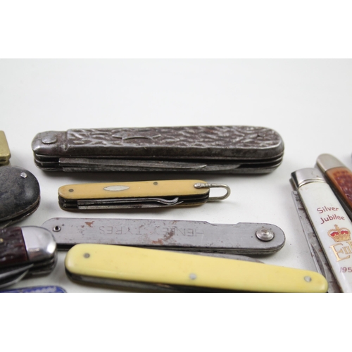 226 - 15 x Vintage Assorted Pocket KNIVES