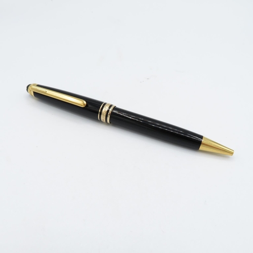 321 - MONTBLANC Meisterstuck 75th Anniversary Black Ballpoint Pen / Biro - CV1373221