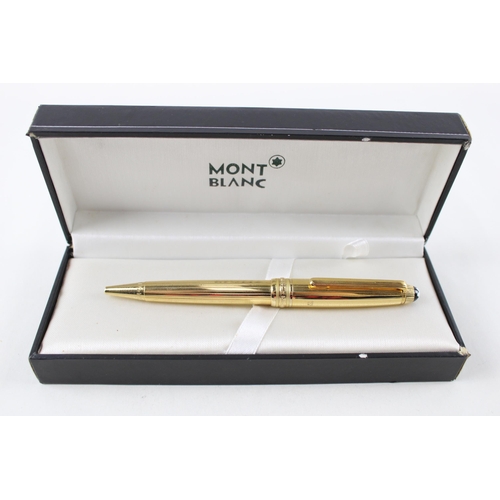 343 - MONTBLANC Meisterstuck .925 Sterling Silver Ballpoint Pen / Biro Boxed (31g)