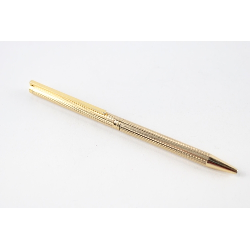 344 - Vintage S.T DUPONT Gold Plated Ballpoint Pen / Biro (20g)