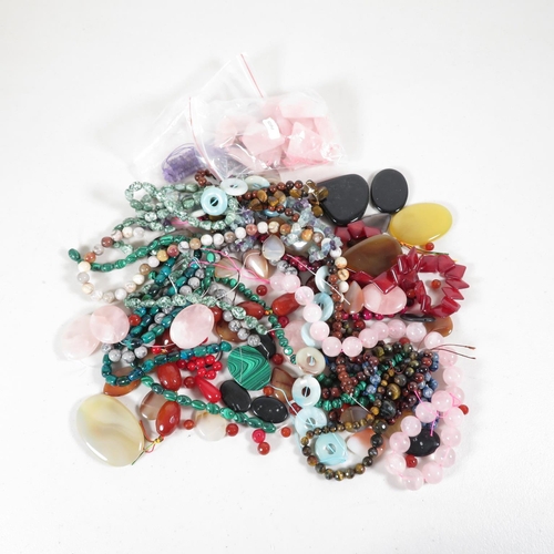 367 - Collection of Beaded Semi Precious Stones 1790g