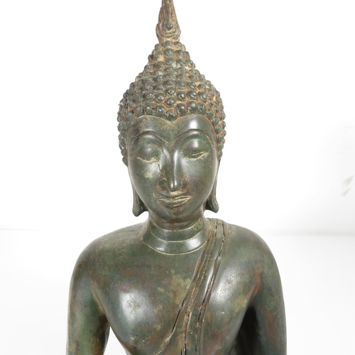 373 - Sitting Buddha 4220g - Height 31cm