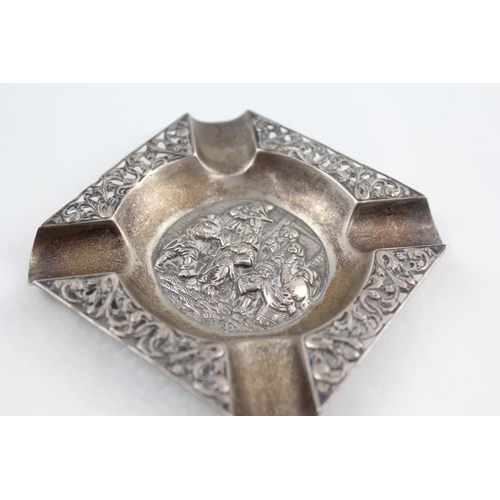 303 - .880 silver figural ashtray