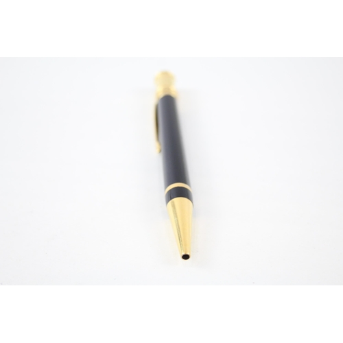 353 - PARKER Duofold Special Black Lacquer & Gold Plate Ballpoint Pen /Biro WRITING