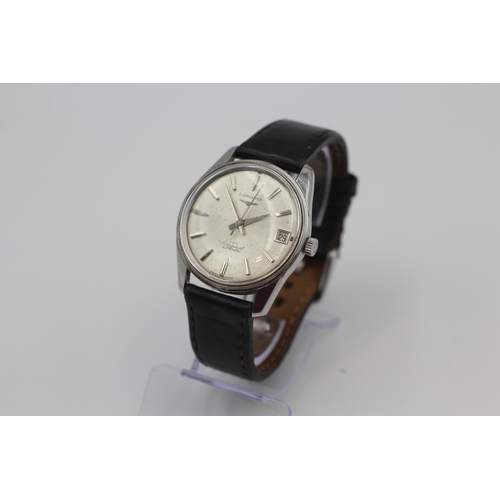 375 - LONGINES CONQUEST Gents Vintage WRISTWATCH Automatic WORKING