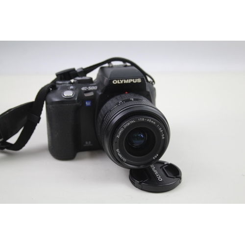 Olympus E500 DSLR DIGITAL CAMERA w/ Zuiko 17.545mm F/3.55.6 Lens WORKING