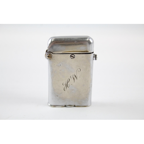 408 - 2 x THORENS Semi-automatic Lighters Circa 1920s / 30s Inc Teleflam Etc