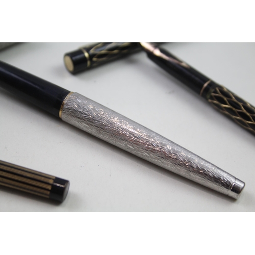 484 - 3 x Vintage SHEAFFER Fountain Pens w/ 14ct Nibs WRITING Inc Imperial, Fashion II