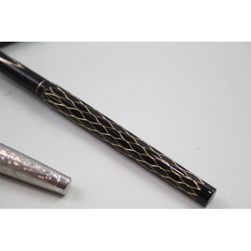 484 - 3 x Vintage SHEAFFER Fountain Pens w/ 14ct Nibs WRITING Inc Imperial, Fashion II