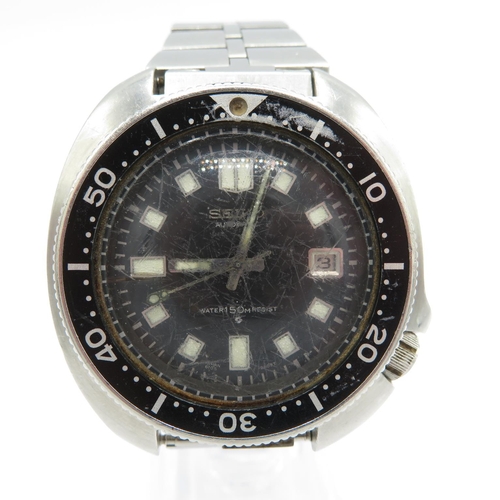 440 - Rare SEIKO ref 6105-8110 'Captain Willard' wristwatch - Martin Sheen played this character in Apocal... 