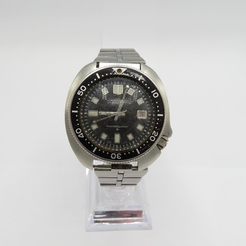 440 - Rare SEIKO ref 6105-8110 'Captain Willard' wristwatch - Martin Sheen played this character in Apocal... 