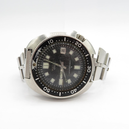 440 - Rare SEIKO ref 6105-8110 'Captain Willard' wristwatch - Martin Sheen played this character in Apocal... 