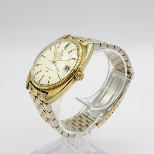 444 - OMEGA Constellation gent's vintage gold capped wristwatch automatic working Omega cal 564/24jewel au... 