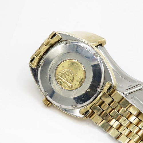 444 - OMEGA Constellation gent's vintage gold capped wristwatch automatic working Omega cal 564/24jewel au... 