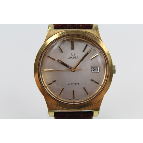 447 - OMEGA GENEVE 136.0102 Gents Vintage 1970's WRISTWATCH Hand-wind WORKING