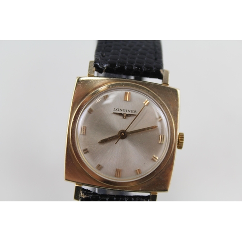 449 - LONGINES Gents Vintage 10k Gold Filled WRISTWATCH Hand-wind WORKING