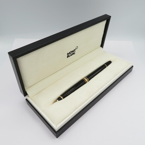 499 - Montblanc Biro pen boxed with paperwork