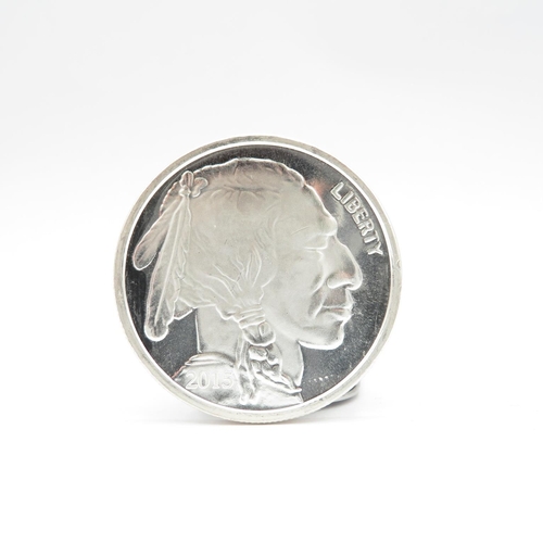 A 1oz USA pure silver coin