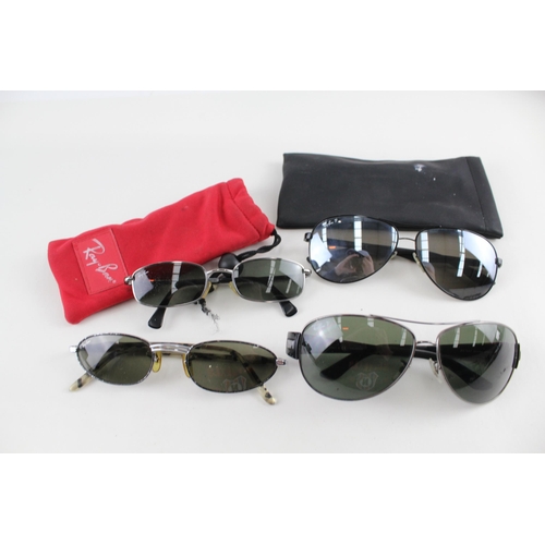 Collection of Designer RayBan Sunglasses Inc Cases Etc x 4