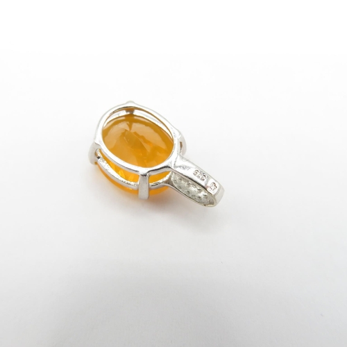 3 - HM 9ct gold pendants x2 (3.3g) citrine x2