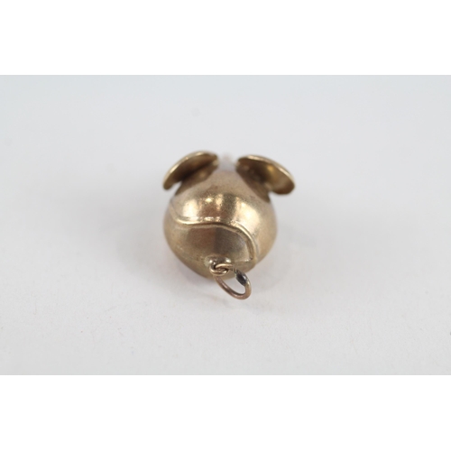 55 - 9ct gold vintage mouse charm (1.2g)