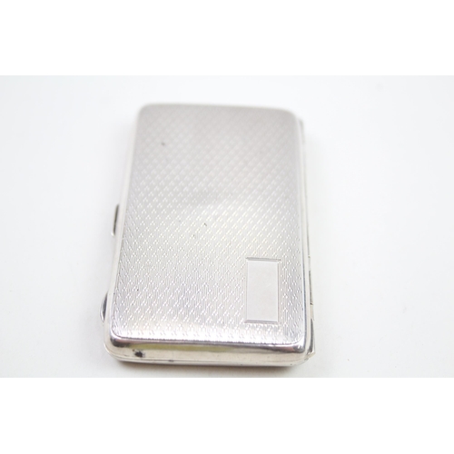 291 - Vintage 1927 Birmingham Sterling Silver Ladies Compact / Cigarette Case (89g)